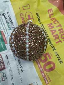 Adornos Navideños Decorativos con Cuentas, Lentejuelas y Detalles Metálicos para Decoración de Árboles Navideños y Exhibiciones Festivas - Product Image 3