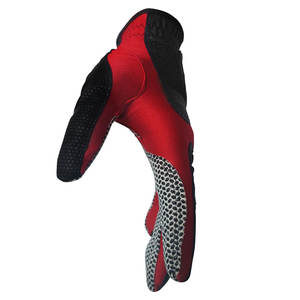 Vente en gros Gants de golf blancs antidérapants en cuir Gants de golf ajustés avec logo personnalisé en matériau souple pour femmes et hommes - Product Image 2