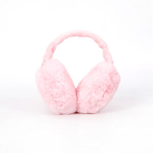 Cache-oreilles d'hiver tendance, personnalisation de la marque privée, tissu en peluche doux, vente en gros - Product Image 3