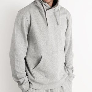 Sweats à capuche en coton biologique pour hommes Sweatshirts à capuche personnalisés pour hommes Pullover Top mens Terry Sweatshirts à capuche - Product Image 4