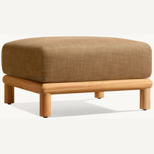 Hot <b>sale</b> eco-friendly <b>teak</b> <b>wood</b> ottoman sofa with a unique simple modern style and durable <b>for</b> the living room - Product Image 3