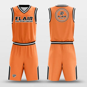 Ensemble de vêtements de basket-ball personnalisables de haute qualité pour hommes-Hauts de chemise de sport respirants Shorts avec impression numérique Plus Options de taille - Product Image 6