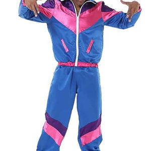 Nuevo conjunto de chándal cortavientos de nailon a la moda para hombre, Personalización completa, venta al por mayor, chándales de poliéster cortavientos - Product Image 1