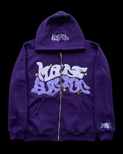 Fournisseur de vêtements de rue OEM, vente en gros, sweat à capuche personnalisé avec fermeture éclair intégrale, sweat à capuche vierge pour homme, 100% coton, sweat à capuche pour homme avec double fermeture éclair - Product Image 3