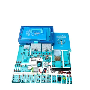 Cheap price Mechanic Upgrade Electricity Experiment Kit School Physics Electromagnetics Experiment Kit suitcase edition