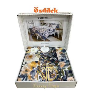 Ensemble de housse de couette Özdilek Rosebud Yellow Double Ranforce - Product Image 2