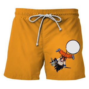 2024 pantalones cortos deportivos de gimnasio para hombres, ajuste holgado, patrón sólido de alta calidad, estampado 3D, moda informal para hombres y mujeres con impresión Digital - Product Image 3