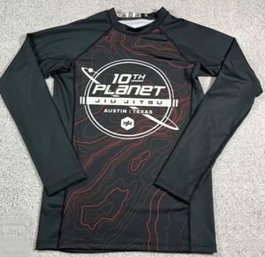 Rashguard MMA BJJ pour homme avec logo personnalisé, t-shirt de compression personnalisé pour la salle de sport, manches longues, Gi Jiu Jitsu OEM respirant - Product Image 4