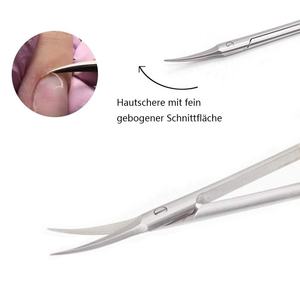 Ciseaux à cuticules pour manucure Surface de coupe incurvée Ciseaux de manucure russes tranchants - Product Image 3