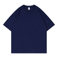 Mode surdimensionné épais lourd hommes t-shirt surdimensionné Vintage poids lourd t-shirts pour hommes en gros décontracté Streetwear personnalisé