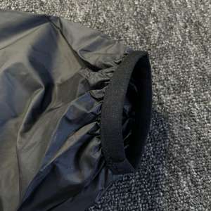 Pull-over décontracté pour homme en polyester/coton non tissé personnalisé, 2 couches, léger, imperméable, coupe-vent, uni, col boutonné, automne - Product Image 4