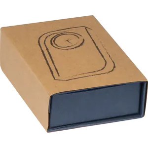 Personalized GERALD Glass Block <b>Desk</b> & Table Clock Customizable Gadgets - Product Image 2