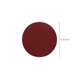Disco di ricambio Lija con velcro Ø 125 mm. Con Fori Grana 180 (10 Pezzi) - Product Image 2