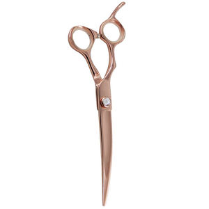 กรรไกรตัดแต่งขนสัตว์เลี้ยงแบบมืออาชีพสำหรับสัตว์ที่มีที่วางนิ้วมือและสกรูแฟนซีขนาด8นิ้วกรรไกรเสริมสวยสำหรับสัตว์เลี้ยงสวยงาม - Product Image 3