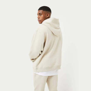 High Quality Pullover 350gsm Oversized Hoodie Custom logo Blank Unisex <b>Black</b> Heavyweight Mens <b>Hoodies</b> - Product Image 6