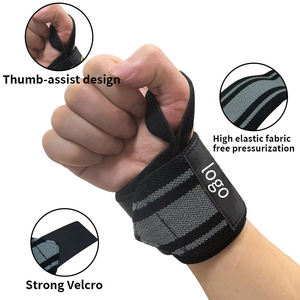 Muñequeras Deportivas de Alta Elasticidad, Unisex, de Algodón, para Crossfit, Protector de Palma con Presilla para el Pulgar, para Levantamiento de Pesas - Product Image 3