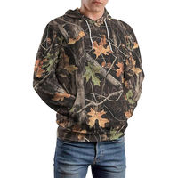 Sweat à capuche de chasse personnalisable, streetwear imprimé camouflage, survêtement décontracté style Xelent pour homme
