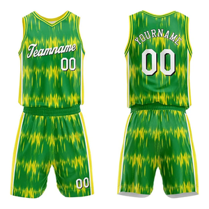 Ensemble d'uniformes de basketball sans manches pour hommes Kit de maillots et shorts personnalisés Impression par sublimation OEM ODM Vêtements d'équipe Approvisionnement en gros en vrac - Product Image 1