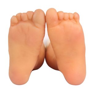 Silicone Réaliste Peau Artificielle Faux <span class=keywords><strong>Jambe</strong></span> Pieds Couverture Prothèse Pied Cicatrice Couverture Manches Halloween Cosplay - Product Image 4