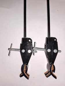 ที่หนีบคอนเดนเซอร์แบบปรับได้ ที่หนีบรีทอร์ท ที่หนีบเครื่องแก้วแบบสี่นิ้ว ลายไขว้ ขนาดเปิดสูงสุด 100 มม. - Product Image 3