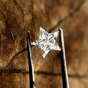Diamante cultivado en laboratorio VVS en forma de estrella certificado IGI de estilo moderno para la fabricación de joyas, piedra suelta, todos los tamaños disponibles en la India - Product Image 5