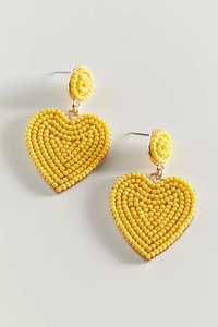 Women's White and <b>Red</b> Beaded <b>Drop</b> <b>Earrings</b> Fashion Multi-Functional Jewelry for Anniversary Wholesale Price - Product Image 6