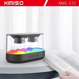 KMS Portable Bluetooth <b>Speaker</b> With RGB LED Light Rechargeable Battery Super Bass For Cell <b>Phone</b> Wireless Audio - Product Image 6