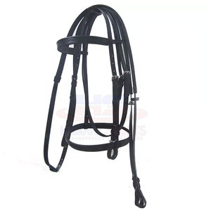 Rênes de courses de chevaux équestres de haute qualité Style occidental Logo personnalisé en cuir Sports de plein air fabriqués au Pakistan Équipement d'équitation - Product Image 3