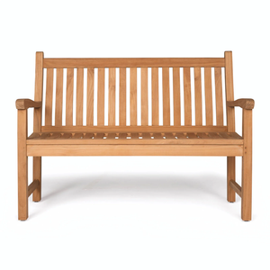 Banco de Madera Maciza de Teca para Exteriores de Alta Calidad con Acabado Natural para Hogar, Jardín, Patio, Oficina, Parque y Hospital - Product Image 6