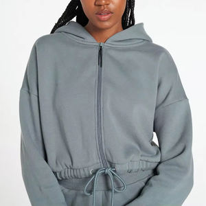 Sudaderas con capucha de punto ecológicas de talla grande de peso pesado de alta calidad, ropa de calle informal, figuras de hombros caídos, capucha transpirable de invierno - Product Image 6