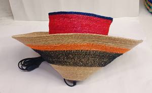 Haute demande fait à la main en osier jonc de mer abat-jour intérieur naturel jonc de mer pendentif et plafonnier pour plafonnier d'hôtel - Product Image 4