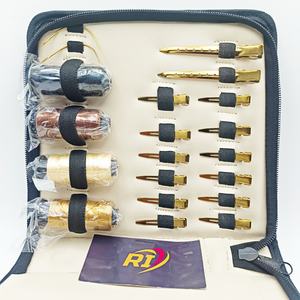 Etiqueta privada REVAMP INTERNATIONAL Kit de herramientas de extensión de cabello de acero inoxidable duradero Logotipo personalizado Alicates de cuentas de color dorado Cabello - Product Image 6