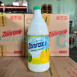 โซนร็อกซ์ 500 มล. x 24 ขวด น้ำยาฟอกขาวกลิ่นดอกไม้ สำหรับทำความสะอาดห้องน้ำ ขายส่ง - Product Image 4