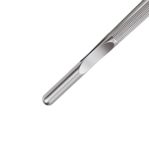 Micro-pince à tissus droite Adson en acier inoxydable, à manche plat, pour microchirurgie - Product Image 4