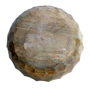 Bol de service à salade et à fruits en bois au design moderne, écologique et durable pour les fêtes et les événements - Product Image 6