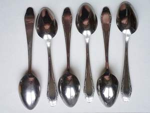 Ensemble de cuillères en métal forgé de conception classique, très vendu, de haute qualité, avec manche torsadé, fait à la main, pour la maison, les mariages et les fêtes - Product Image 4