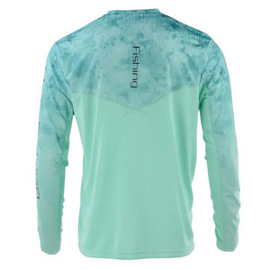 T-shirt de pêche personnalisé pour homme, manches longues, sublimé, performance, protection solaire UPF 50, respirant, séchage rapide, évacuation de l'humidité - Product Image 4