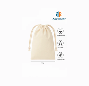 Sacs Potli à cordon personnalisés de haute qualité pochettes personnalisées pour les mariages fêtes cadeaux et stockage de bijoux - Product Image 3