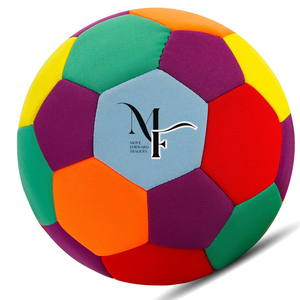 Bring the fun of <b>soccer</b> indoors with the Soft Padded <b>Soccer</b> Ball! This soft padded size 4 ball is perfect for safe indoor play - Product Image 5