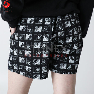 Women Soft Cotton Graphic Shorts Casual Home wear <b>Sleep</b> Shorts Trendy Summer Activewear for Ladies Custom Logo Print OEM Service - Product Image 4