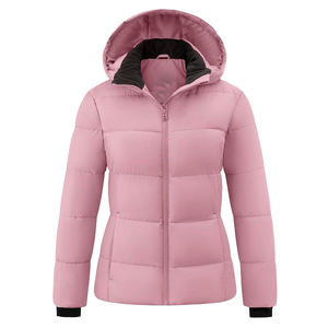 Women's Winter Coat Lightweight Waterproof Puffer Jacket Quilted Short Down Coat for Women Warm Winter Jacket - Product Image 1