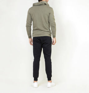 High Quality Autumn 100% Cotton Embroidered Breathable Customized Plush Oversized Fleece Hooded <b>Blanket</b> <b>Hoodie</b> for Men - Product Image 3