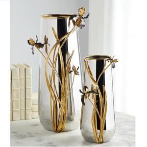 Jarrón de Plantas y Flores Dorado Hecho a Mano, Diseño Personalizado, Ideal para Decoración del Hogar, Decoración Interior y Diseño Artesanal - Product Image 3