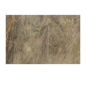 Superficie pulida de losa de mármol verde Bidasar de moda moderna para hoteles-Piedra de losa grande del exportador indio - Product Image 4