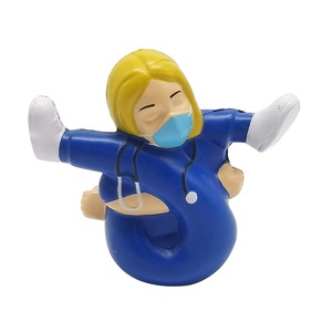 Customized Nurse Shaped Pu Pressure Ball <b>Stress</b> Reliever - Product Image 1