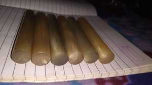 Cuerno que sopla del Buey Venta al por mayor Mejor calidad 100% Cuerno que sopla grabado natural con cuero - Product Image 4