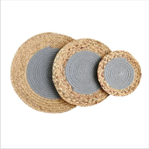 Napperons en rotin de conception spéciale à prix réduit napperons brodés d'herbe de mer tissés à la main pour la décoration de la maison disponibles - Product Image 2