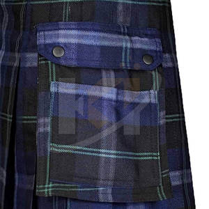 Kilts de Tartán para Hombre, Talla Grande, Cintura Elástica, Corte Holgado, Personalizados al por Mayor, Algodón/Lana, Alta Calidad, para Uso Casual - Product Image 6