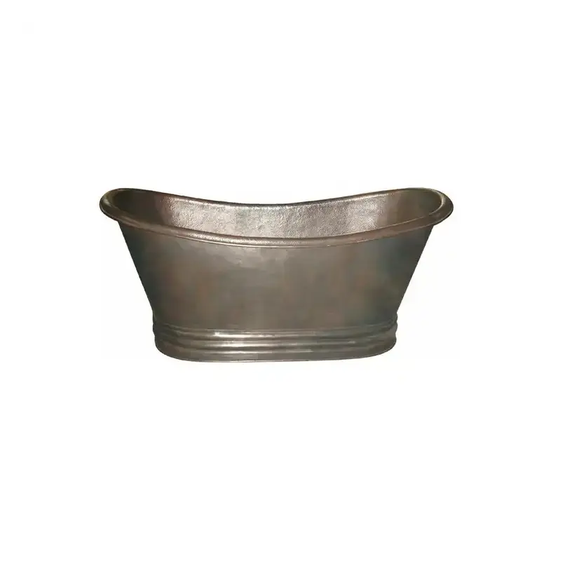 Supplying Highest Grade Copper Bathtub with a Matte Shade of Bronze Free Standing Copper Bath Tub from India