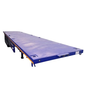 Semirremolque de Plataforma Plana para Contenedores de 40 Pies, 3 Ejes, Usado, Capacidad de Carga de 60 Toneladas - Product Image 4